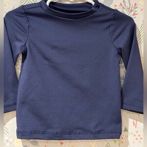 Barely Worn Cat & Jack 12 Months Navy Swim Rashguard UPF 50